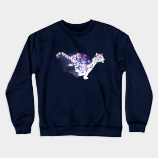 Storm Tiger - Fantasy Animal Art Crewneck Sweatshirt